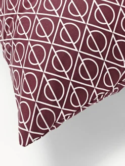 Funda nórdica de algodón estampado geométrico Jella