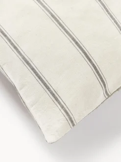 Funda nórdica de algodón lavado a rayas Caspian
