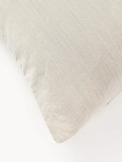 Funda nórdica de algodón lavado a rayas Caspian