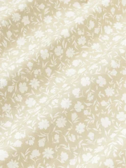 Funda nórdica de algodón lavado con fino estampado floral Nolana