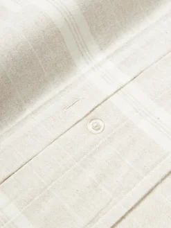 Funda nórdica de franela a rayas Belinda