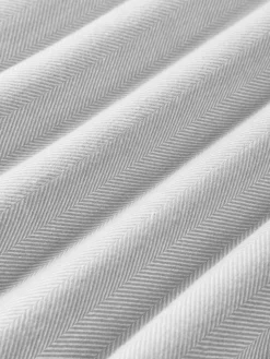 Funda nórdica de franela con punto espiga Wanda