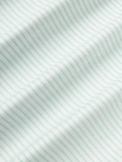 Funda nórdica de franela con rayas finas Javon