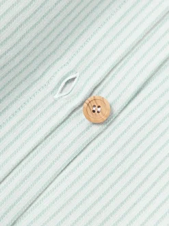 Funda nórdica de franela con rayas finas Javon