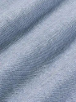 Funda nórdica de lino con ribete Linna