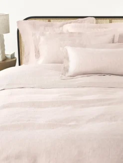 Funda nórdica de lino con ribete Linna