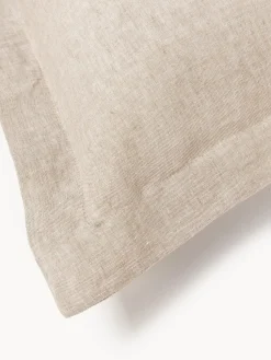 Funda nórdica de lino con ribete Linna