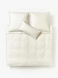 Funda nórdica de percal con ribete Daria