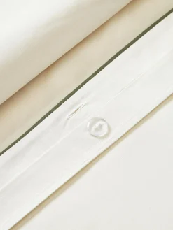 Funda nórdica de percal con ribete Daria