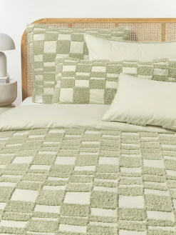 Funda nórdica de percal con tejido capitoné Scout