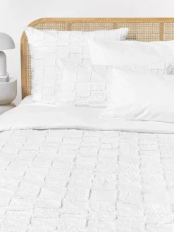 Funda nórdica de percal con tejido capitoné Scout