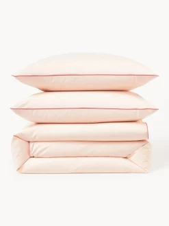 Funda nórdica de percal con ribete Daria