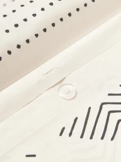 Funda nórdica de percal con estampado boho Kohana