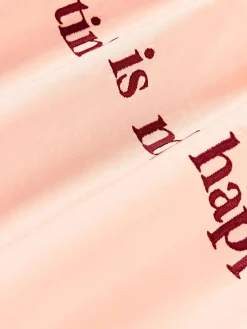 Funda nórdica de percal con bordado Roya