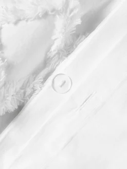 Funda nórdica de percal con mechones Faith