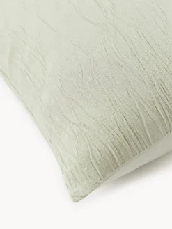 Funda nórdica de percal de algodón lavado Leonora