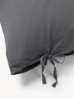 Funda nórdica de percal lavado Leonie