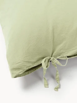 Funda nórdica de percal lavado Leonie