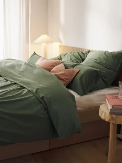 Funda nórdica de percal lavado Debbie