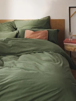 Funda nórdica de percal lavado Debbie