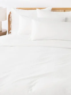 Funda nórdica de percal lavado Leonie