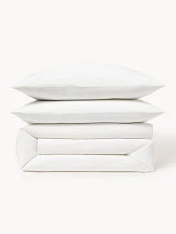 Funda nórdica de percal lavado Leonie