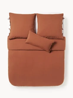 Funda nórdica de percal lavado Leonie