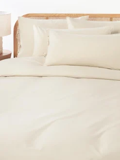 Funda nórdica de percal lavado Leonie