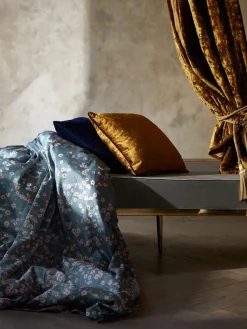 Funda nórdica de satén con estampado floral Sakura