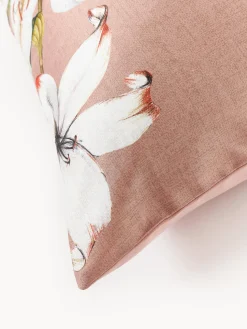 Funda nórdica de satén con estampado floral Flori