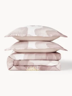 Funda nórdica de satén de algodón Alyssa