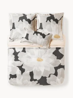 Funda nórdica de satén de algodón Alyssa