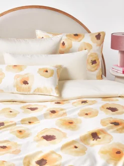 Funda nórdica de satén de algodón con estampado floral Fiorella