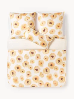 Funda nórdica de satén de algodón con estampado floral Fiorella