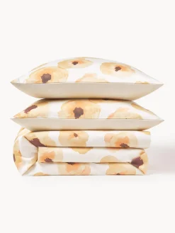Funda nórdica de satén de algodón con estampado floral Fiorella