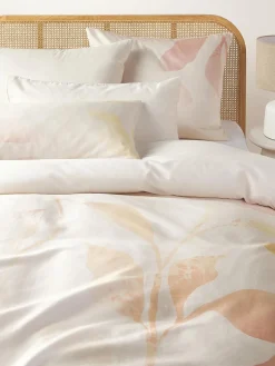 Funda nórdica de satén estampada Marino