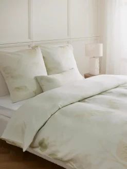 Funda nórdica de satén estampada Marino