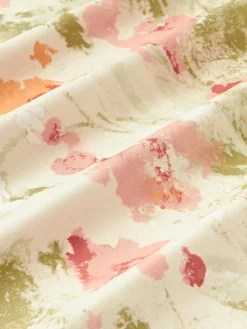 Funda nórdica de satén estampado Anthea