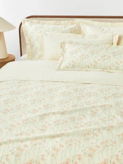 Funda nórdica de satén estampado Leticia