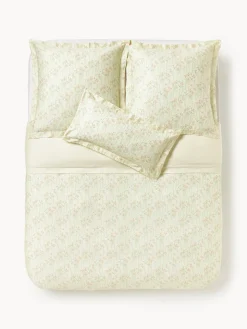 Funda nórdica de satén estampado Leticia