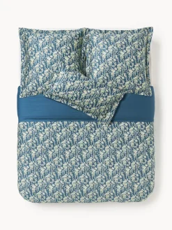 Funda nórdica de satén estampado Leticia