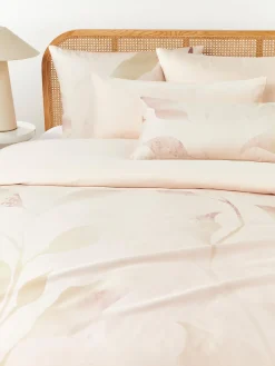 Funda nórdica de satén estampado Marino