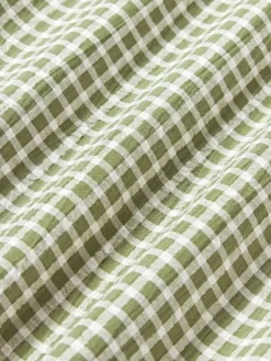 Funda nórdica de seersucker con ribete Davey