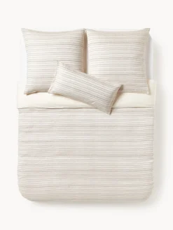 Funda nórdica en tejido de cáñamo Mindy