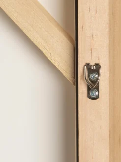 Impresión artesanal en lienzo con marco de madera Tokyo