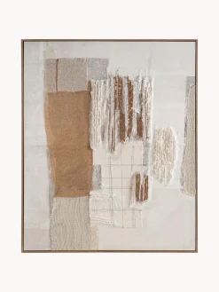 Impresión artesanal en lienzo con marco de madera Guayana