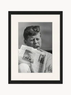 Impresión digital enmarcada John