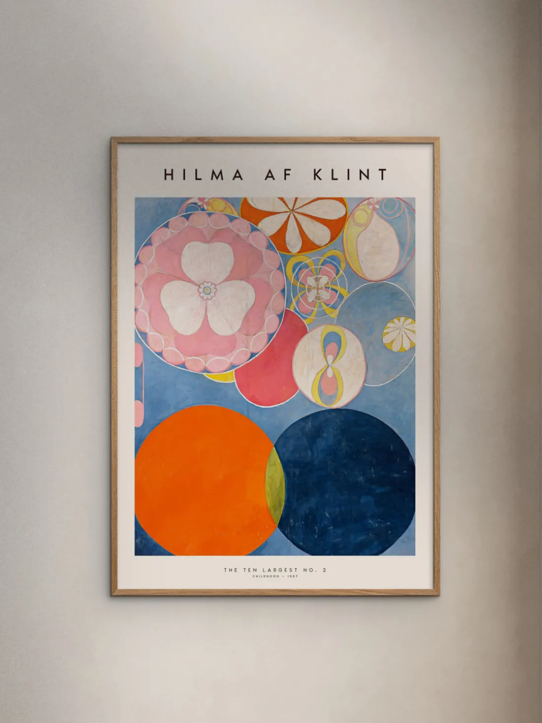 Impresión enmarcada The Ten Largest No. 02