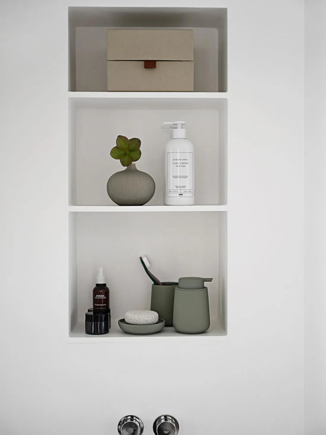 Jabonera de porcelana Nova One