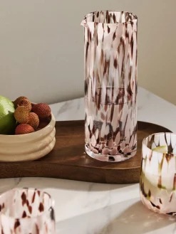 Jarra artesanal con estampado a lunares Oakley, 1,1 L